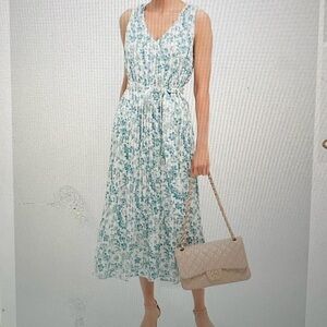 Jardin De Fleurs Plisse Crinkle Alina Dress, large